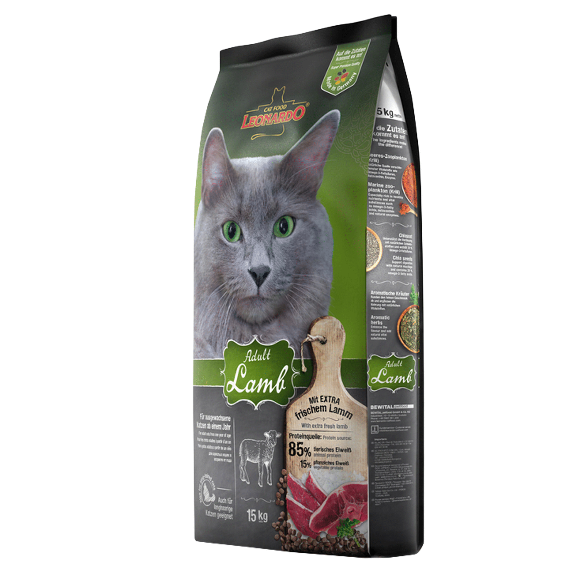 Ração para Gato Adulto Borrego