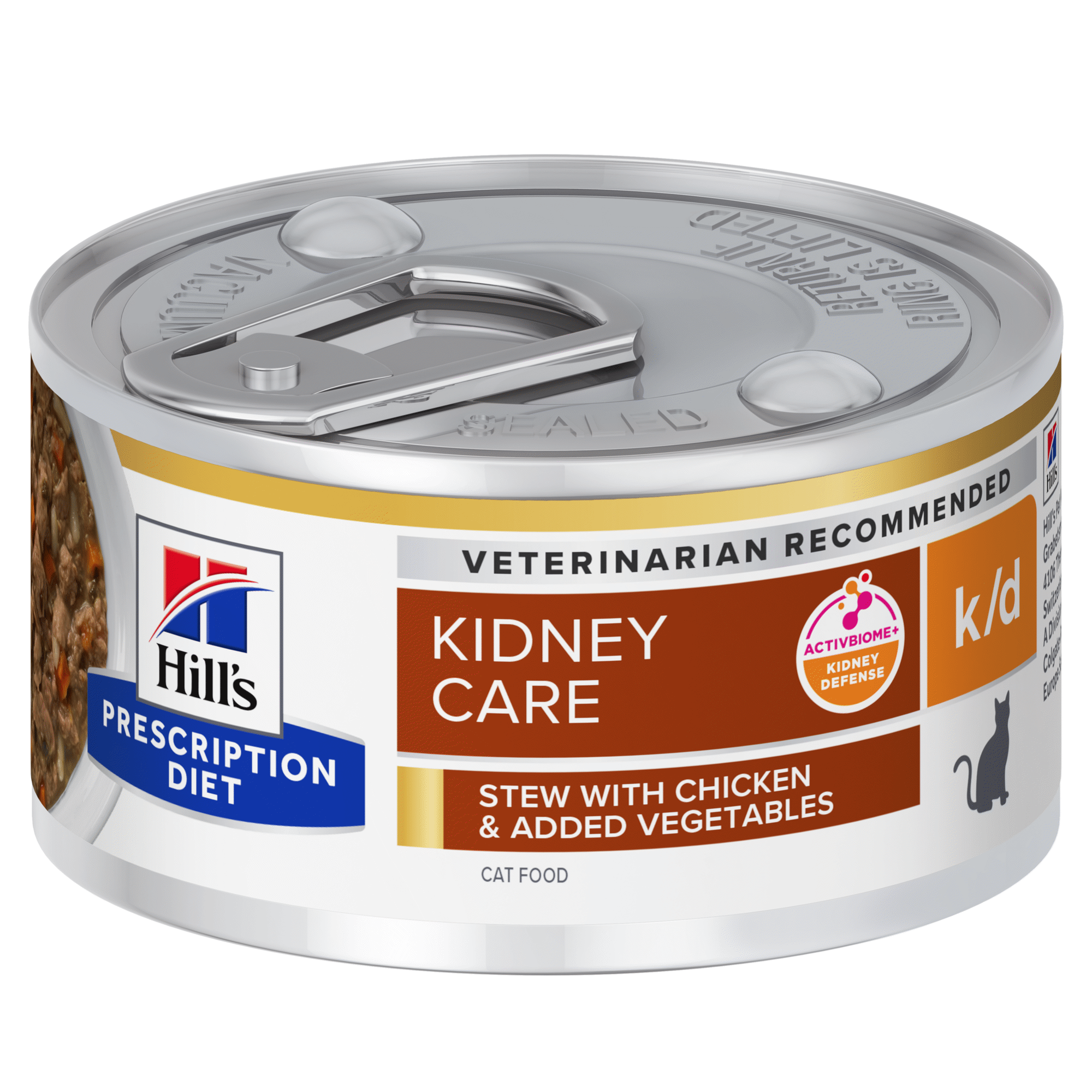 Comida Húmida para Gato Prescription Diet Kidney Care Frango e Vegetais