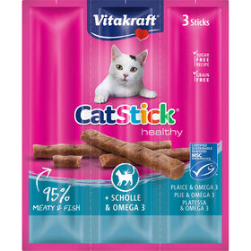Snack para Gato Adulto CatStick Peixe e &Oacute;mega 3 Vitakraft