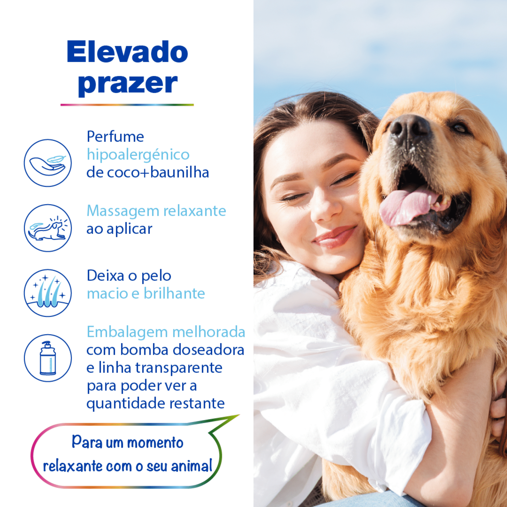 Champô para Cão e Gato S3 Care