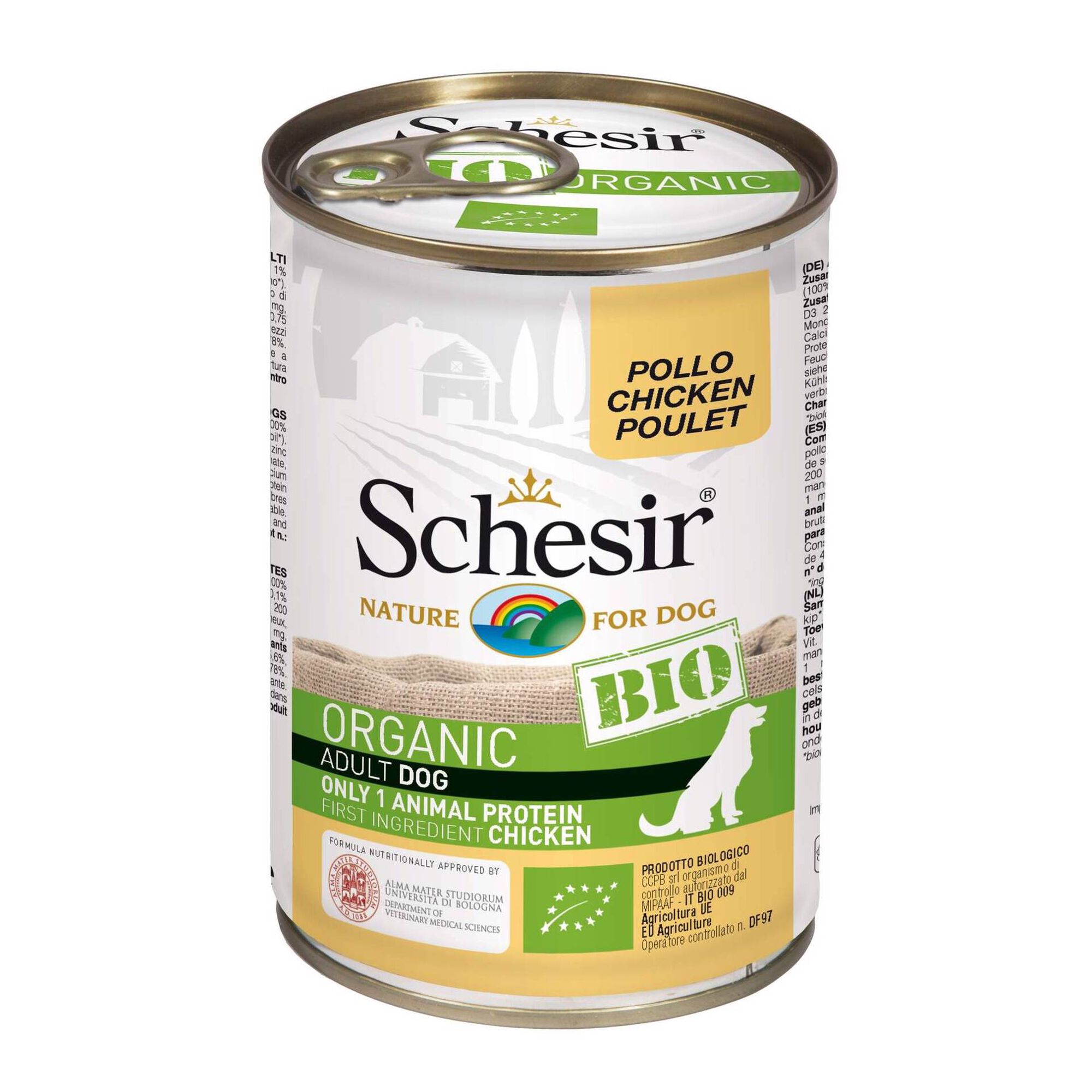 Comida Húmida para Cão Adulto Bio Frango Lata