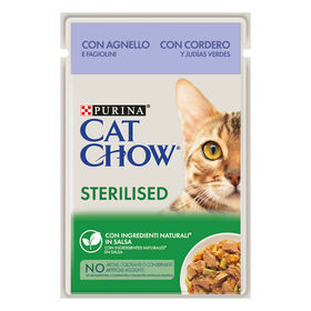 Comida Húmida para Gato Adulto Esterilizado Borrego