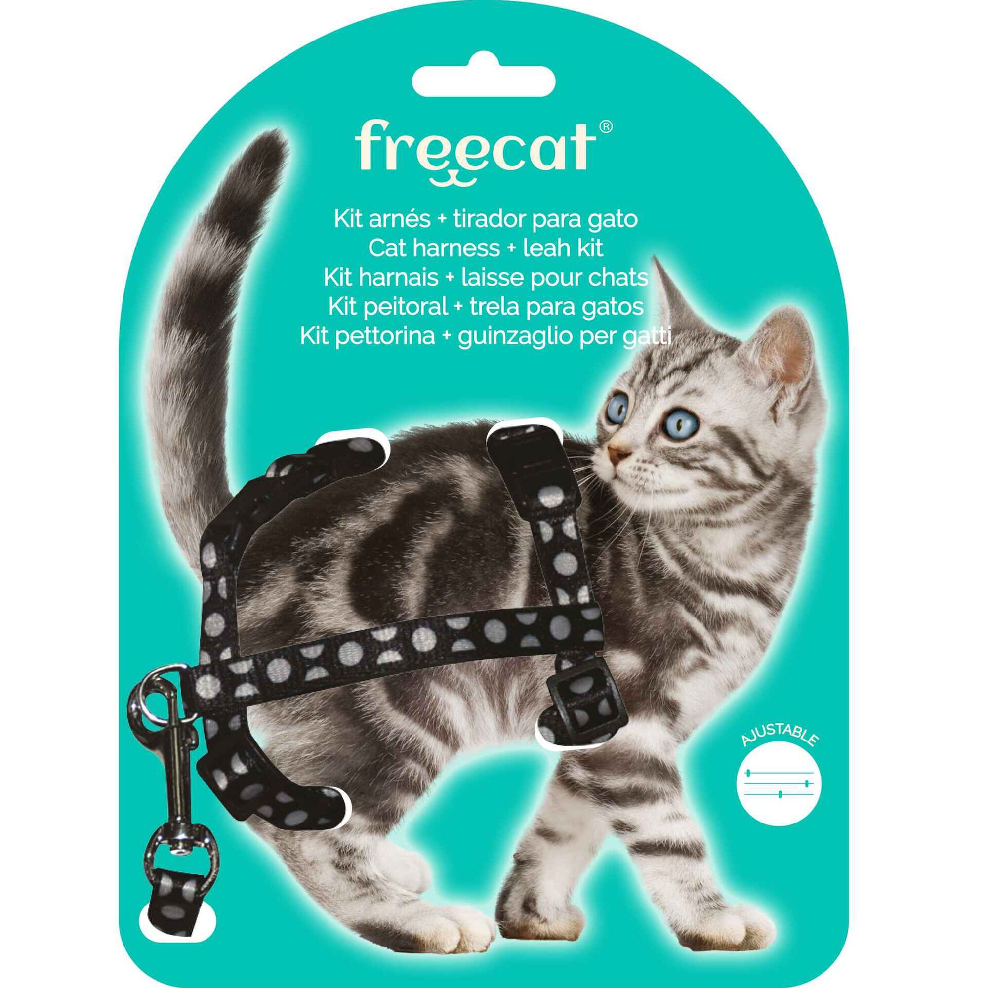 Arnês com Trela para Gato