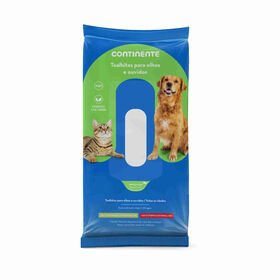 Toalhitas para Cão e Gato Olhos e Ouvidos Chá Verde Toalhitas para Cão e Gato Olhos e Ouvidos Chá Verde