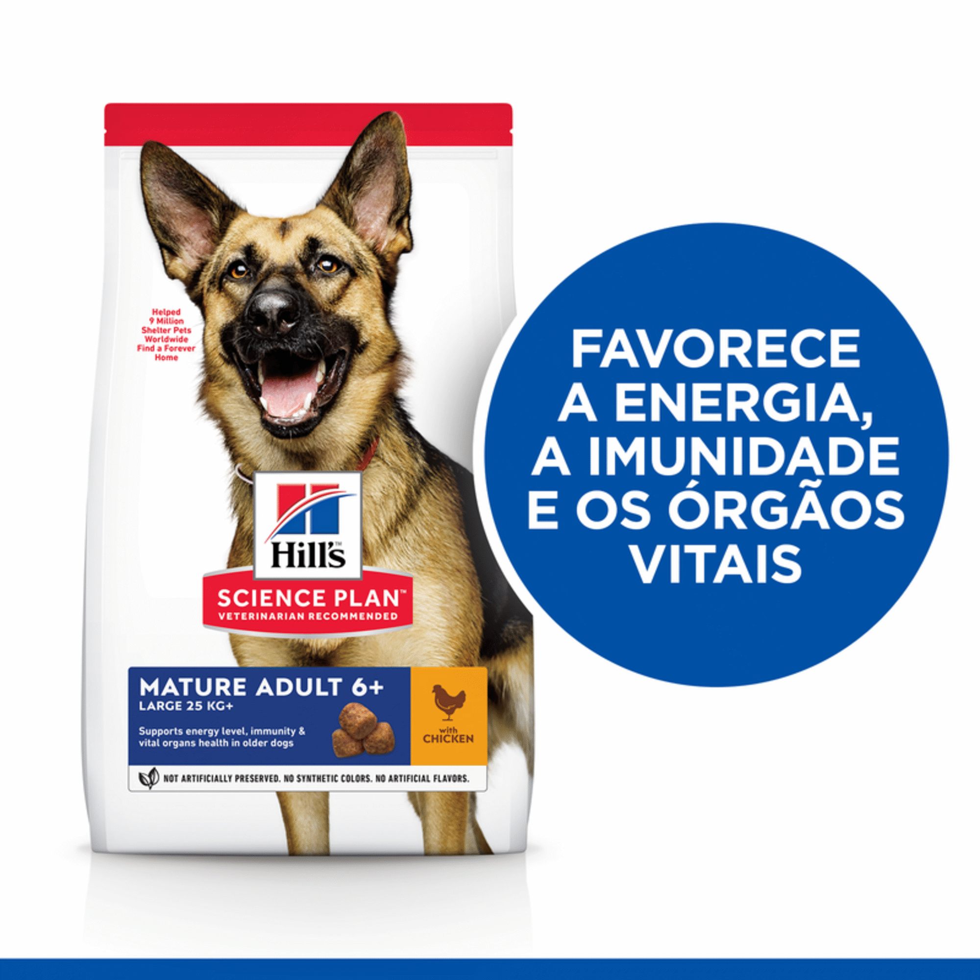 Ração para Cão Adulto Maxi Science Plan Maturo 5+ Frango