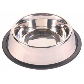 Comedouro e Bebedouro Inox Anti-Derrapante