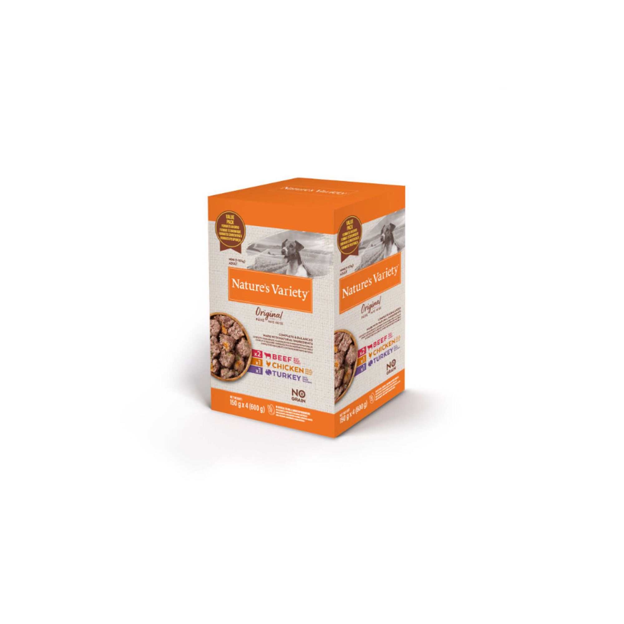 Comida Húmida para Cão Mini Sem Cereais Multisabores