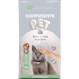 Ração para Gato Adulto Bolas de Pelo Salmão