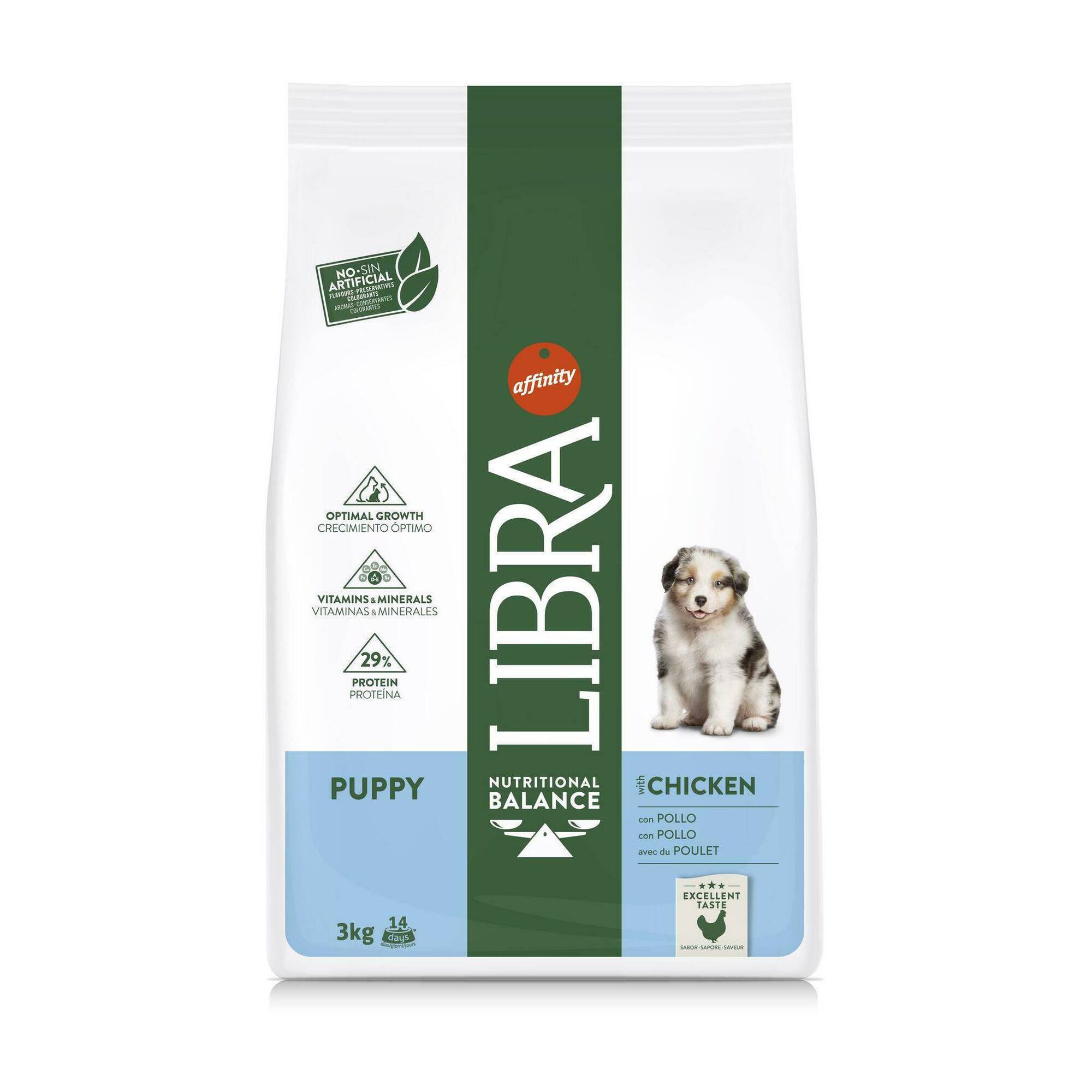Ração para Cão Júnior Frango e Arroz