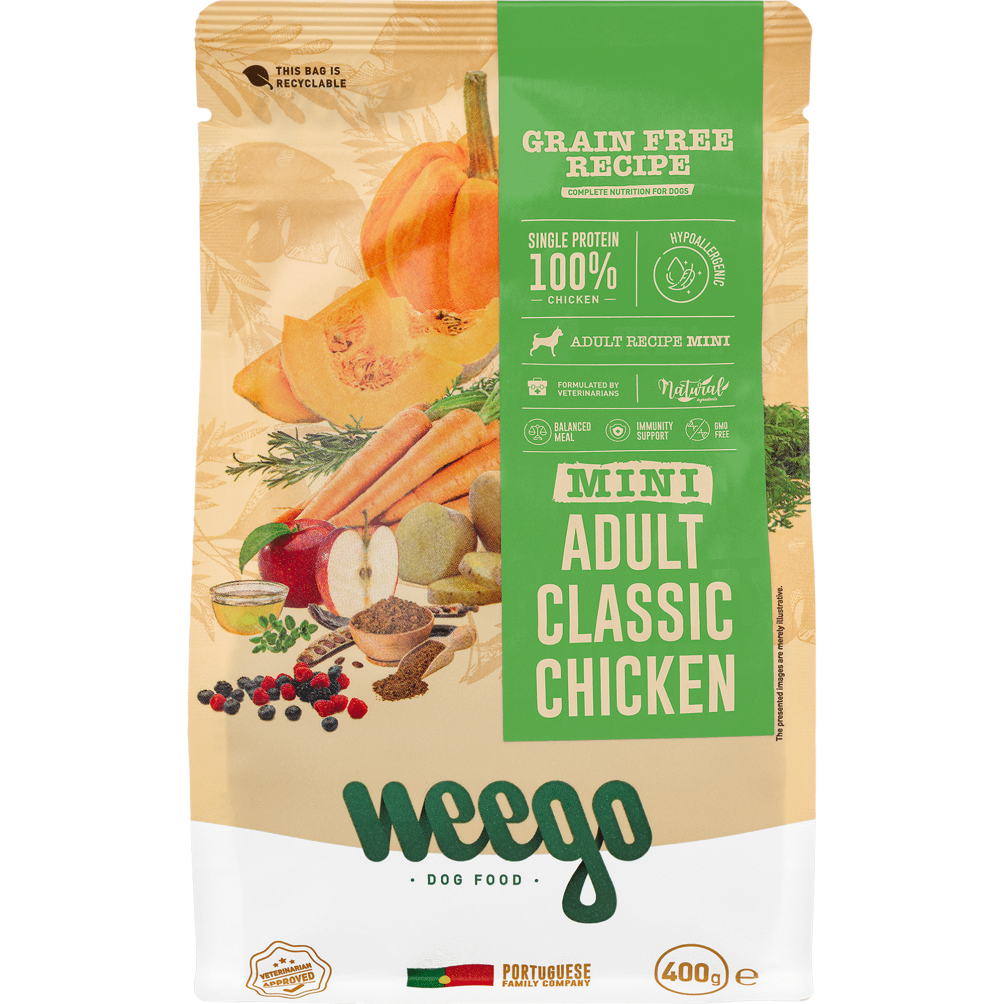 Ração para Cão Adulto Sem Cereais Frango