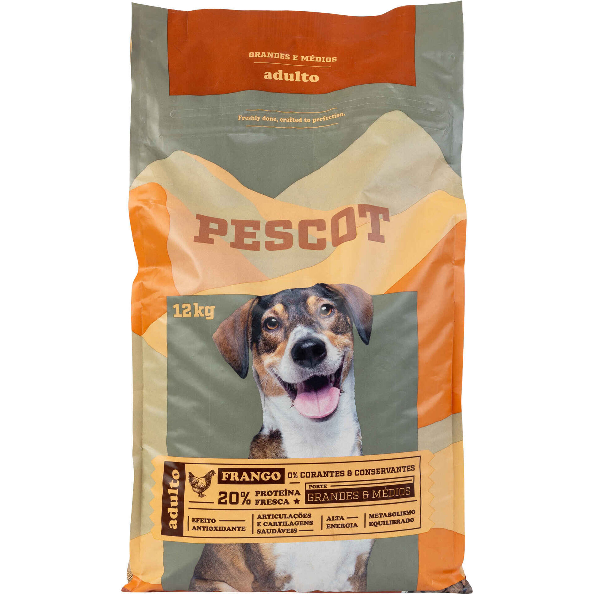 Ra&ccedil;&atilde;o para C&atilde;o Adulto Frango Pescot