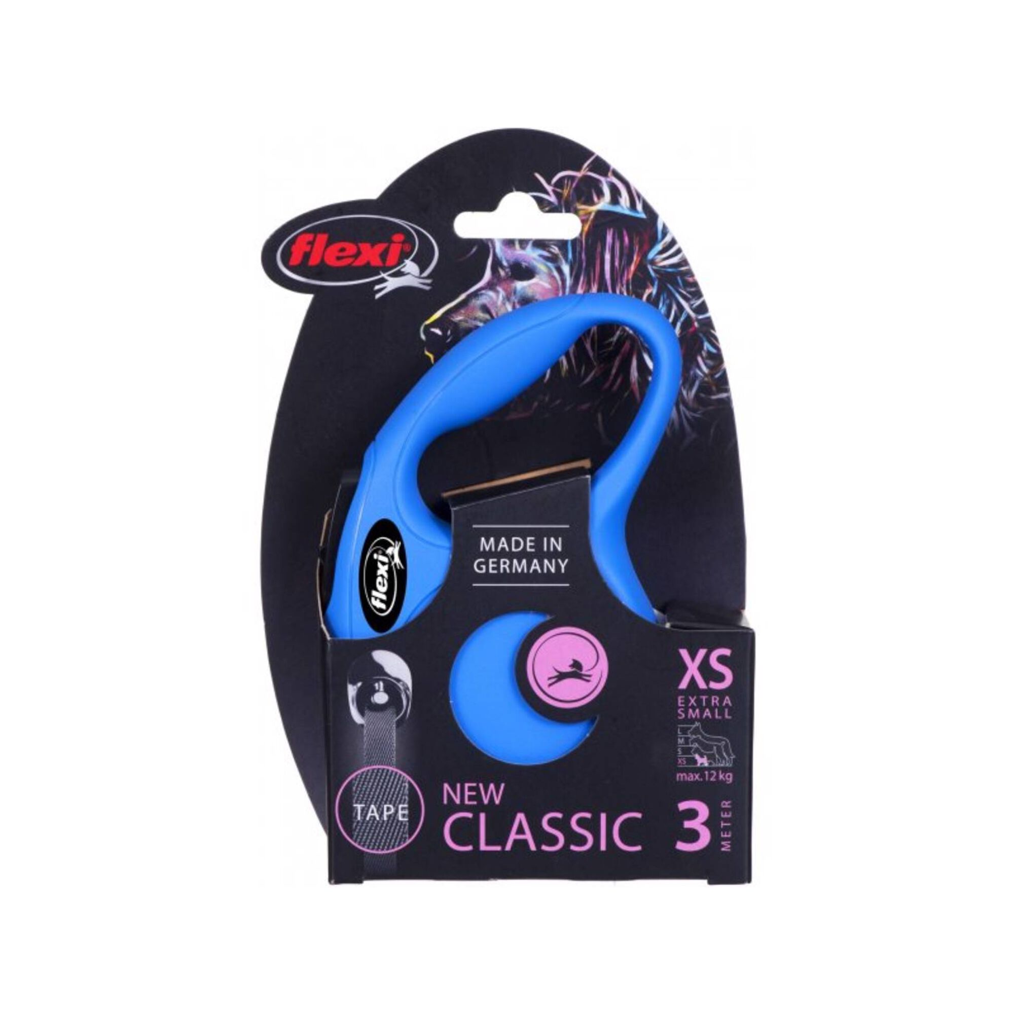 Trela para Cão New Classic Azul XS 3 m