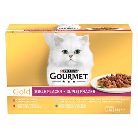 Comida Húmida para Gato Seleção Duplo Prazer Multipack