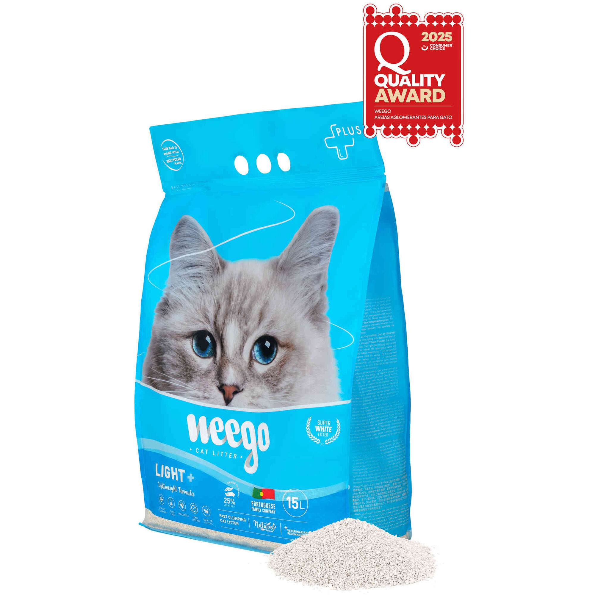 Areia Aglomerante Litter Light Areia Aglomerante Litter Light