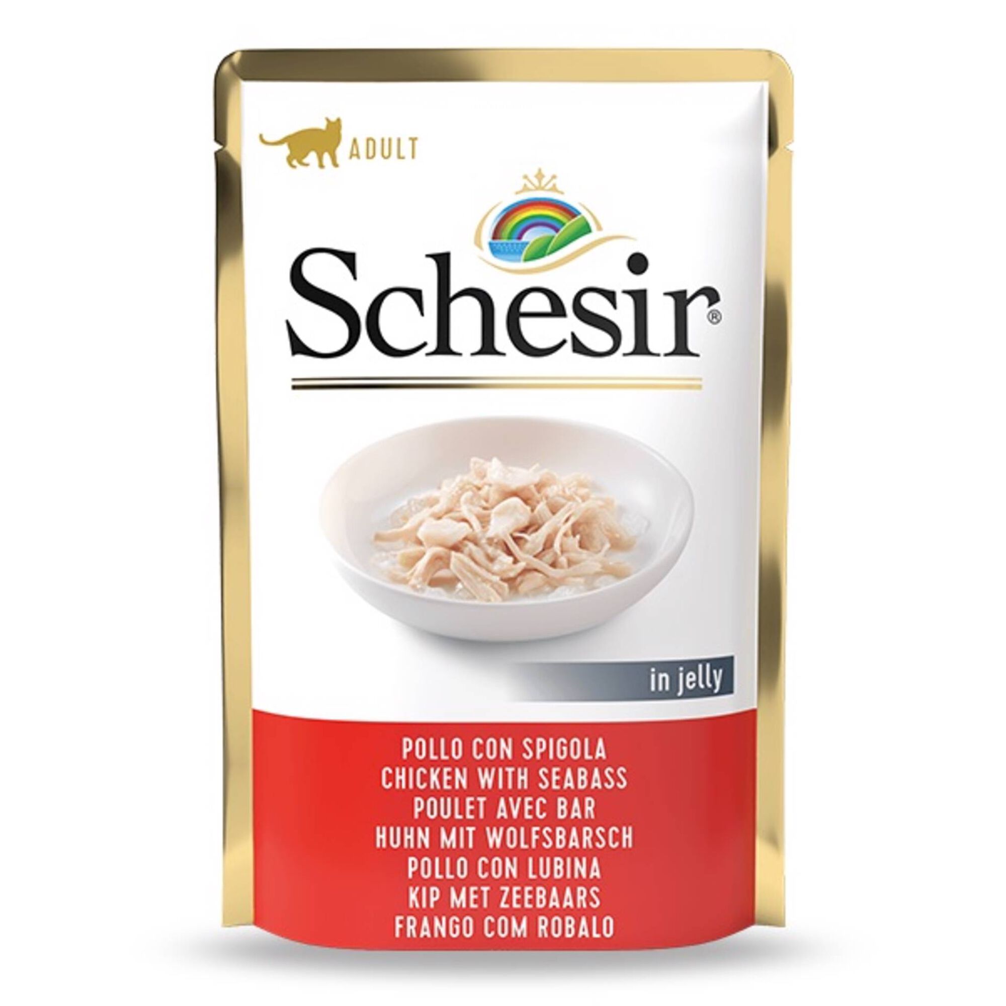 Comida Húmida para Gato Frango e Robalo