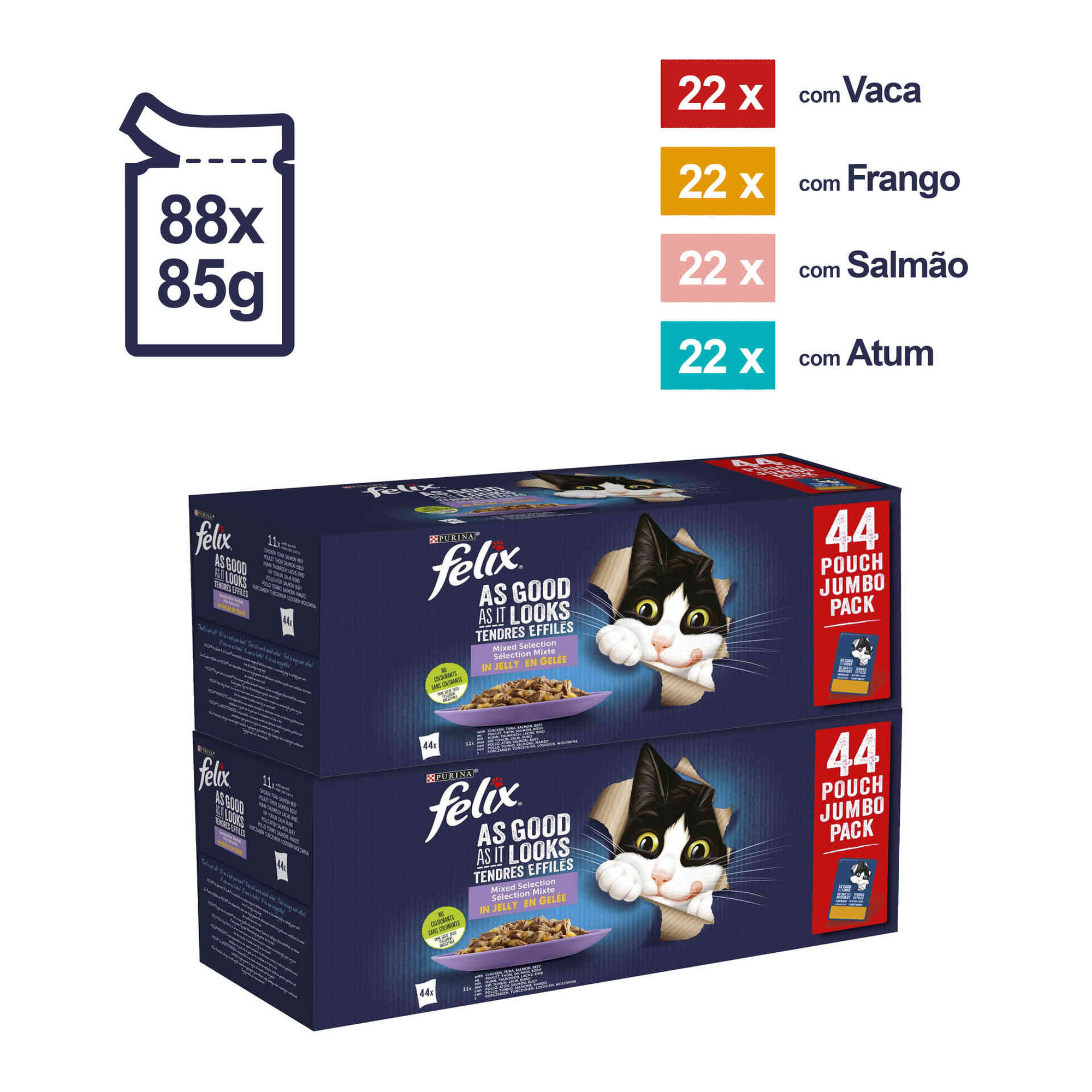 Comida Húmida para Gato Adulto Mix Comida Húmida para Gato Adulto Mix