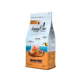Ra&ccedil;&atilde;o para C&atilde;o Adulto Small Breeds Grain Free happyOne Mediterraneum