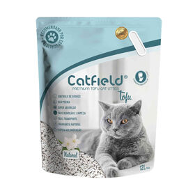 Areia Absorvente Aglomerante Tofu Natural