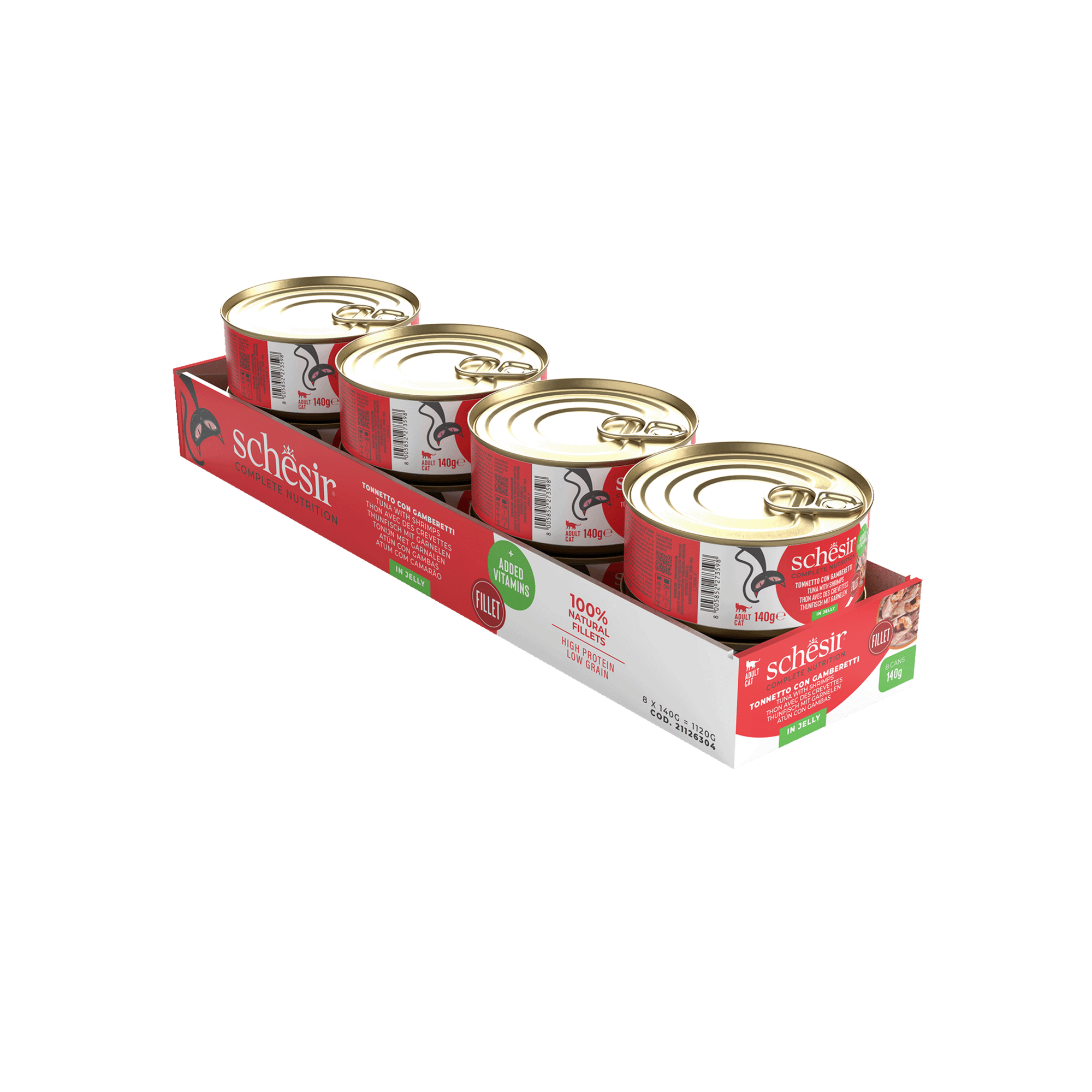 Comida Húmida para Gato Adulto Atum e Gambas Comida Húmida para Gato Adulto Atum e Gambas