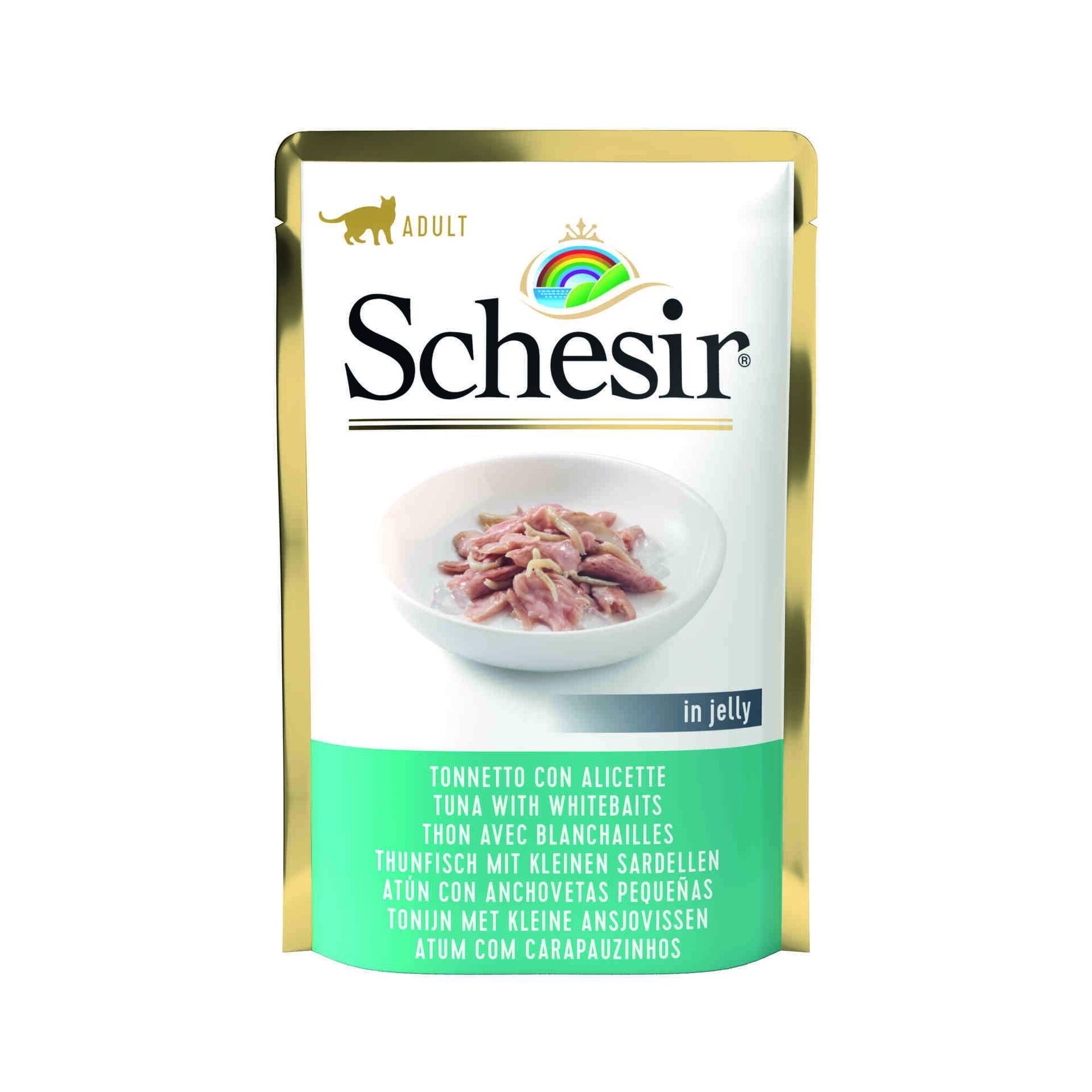 Comida Húmida para Gato Atum e Anchovas Saquetas