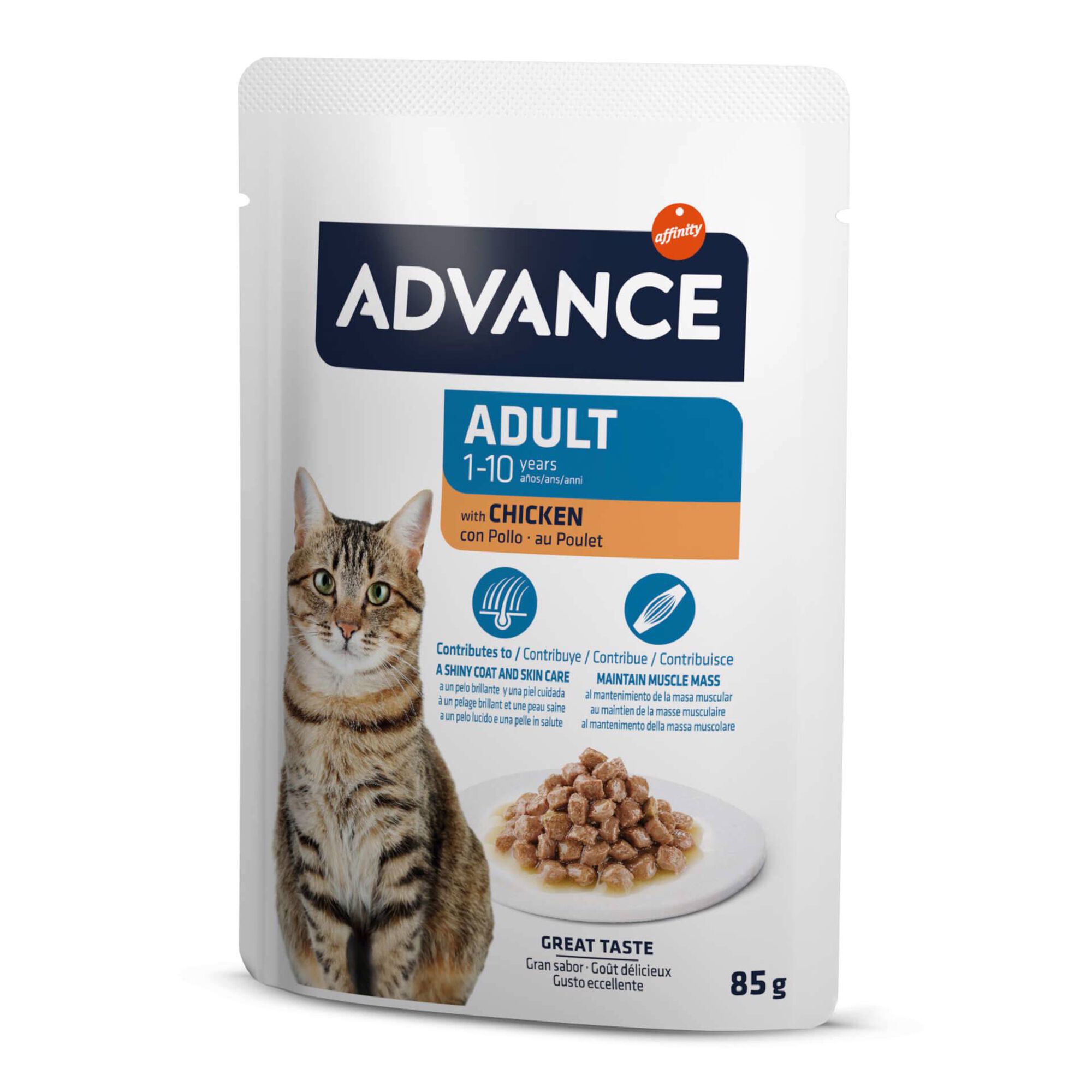 Comida Húmida para Gato Adulto Frango Saquetas