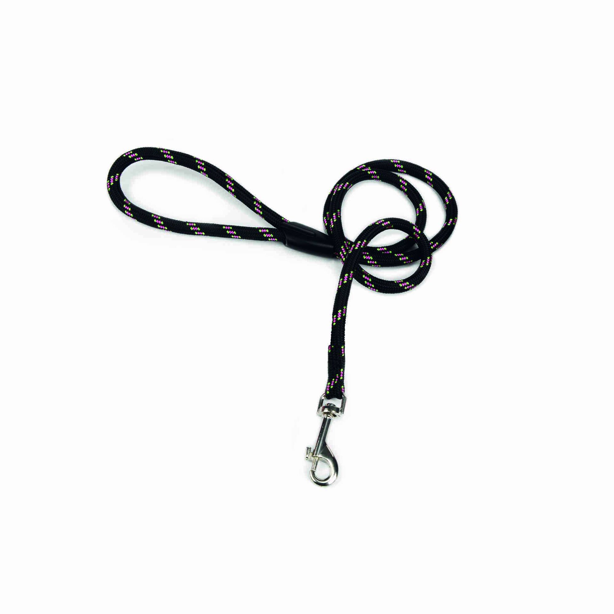Trela para Cão Corda Nylon Preto Trela para Cão Corda Nylon Preto
