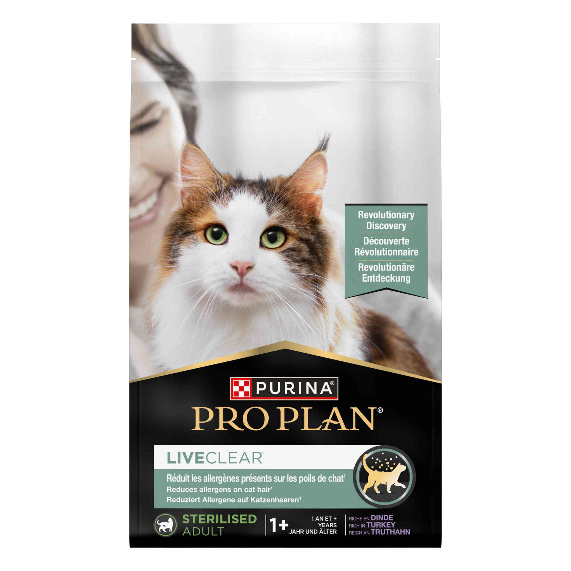 Ração para Gato Adulto Esterilizado Live Clear Peru