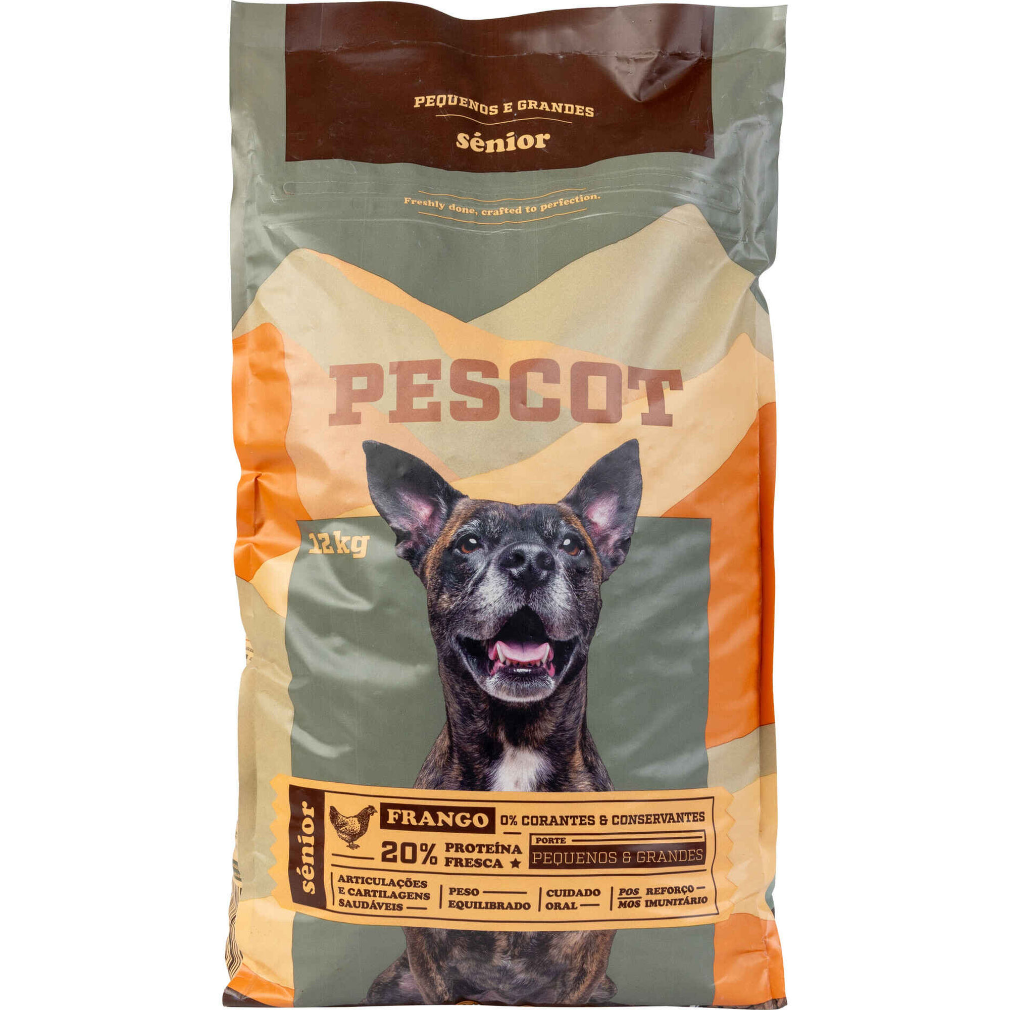 Ra&ccedil;&atilde;o para C&atilde;o S&eacute;nior Frango Pescot