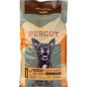 Ra&ccedil;&atilde;o para C&atilde;o S&eacute;nior Frango Pescot