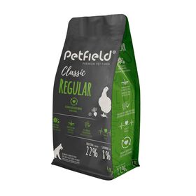 Ra&ccedil;&atilde;o para C&atilde;o Adulto Classic Regular Petfield