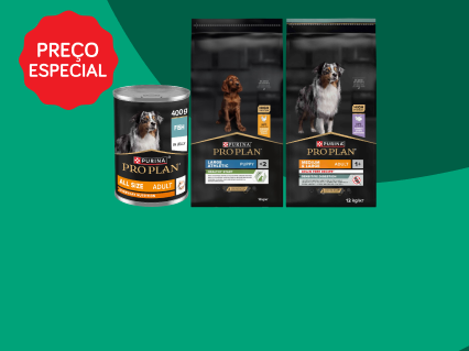 Pre&ccedil;o Especial em alimenta&ccedil;&atilde;o Purina Pro Plan