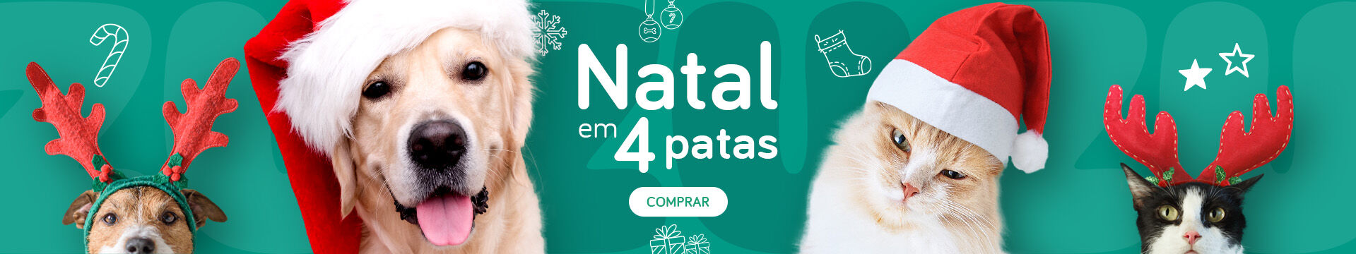 Natal em 4 Patas