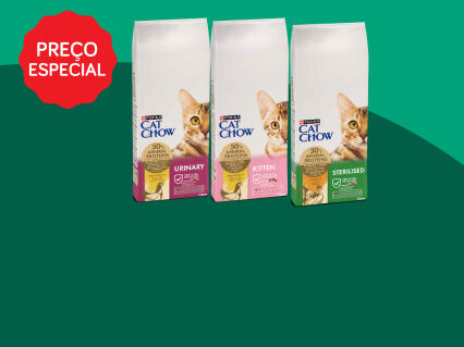 Pre&ccedil;o Especial em alimenta&ccedil;&atilde;o seca Purina Cat Chow