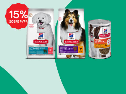 15% PVPR em alimenta&ccedil;&atilde;o Hill's 