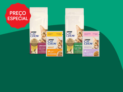 Pre&ccedil;o Especial em alimenta&ccedil;&atilde;o Purina Cat Chow