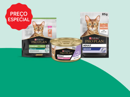 Pre&ccedil;o Especial em alimenta&ccedil;&atilde;o Purina Pro Plan 