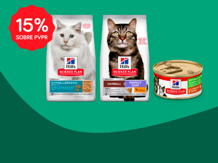 15% PVPR em alimenta&ccedil;&atilde;o Hill's